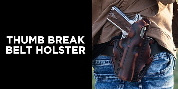 THUMB BREAK BELT HOLSTER